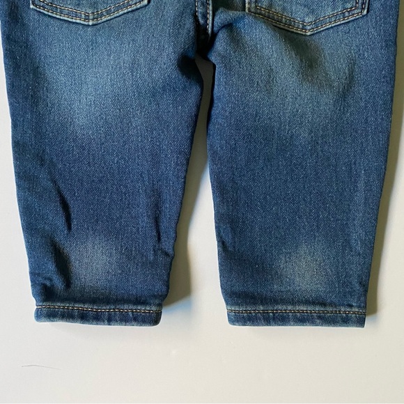 Gap jeans size 3-6 months “My first easy slim” comfy wide waist band baby EUC - Picture 10 of 13